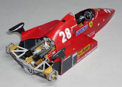Ferrari 126C3 - René Arnoux - GP Německa 1983 Ferrari 126C3 - René Arnoux - GP Německa 1983