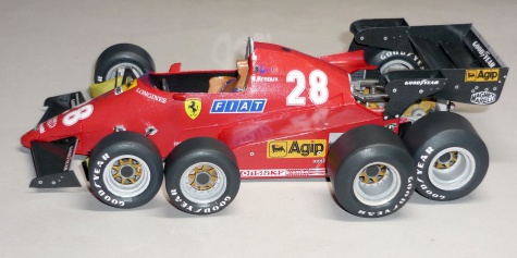 Ferrari 126C3 - René Arnoux - GP Německa 1983 Ferrari 126C3 - René Arnoux - GP Německa 1983