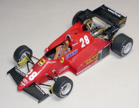 Ferrari 126C3 - René Arnoux - GP Německa 1983 Ferrari 126C3 - René Arnoux - GP Německa 1983