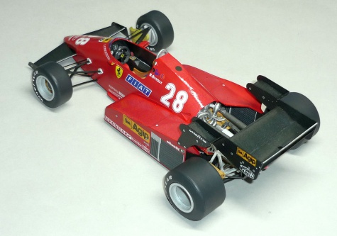 Ferrari 126C3 - René Arnoux - GP Německa 1983 Ferrari 126C3 - René Arnoux - GP Německa 1983