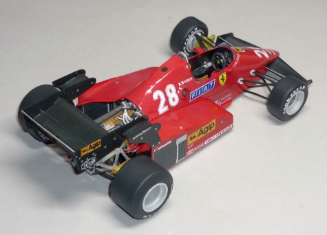Ferrari 126C3 - René Arnoux - GP Německa 1983 Ferrari 126C3 - René Arnoux - GP Německa 1983