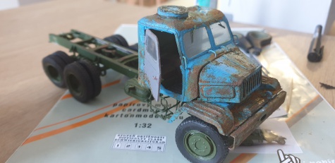 Praga V3S - valn�k s �pravou na v�voz dreva