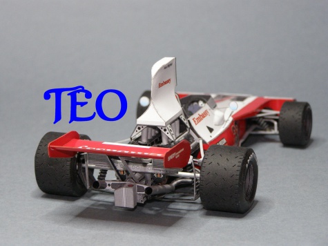 Tyrrell Ford 004 E.Keizan VC Jizní Afriky 1974 Tyrrell Ford 004 E.Keizan VC Jizní Afriky 1974