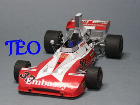 Tyrrell Ford 004 E.Keizan VC Jizní Afriky 1974 Tyrrell Ford 004 E.Keizan VC Jizní Afriky 1974
