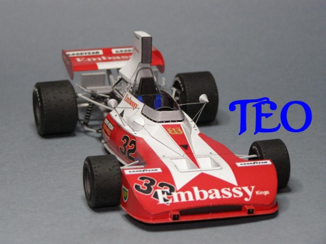 Tyrrell Ford 004 E.Keizan VC Jizní Afriky 1974 Tyrrell Ford 004 E.Keizan VC Jizní Afriky 1974