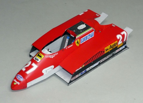 Ferrari 126C2 - Patrick Tambay - GP Německa 1982 Ferrari 126C2 - Patrick Tambay - GP Německa 1982