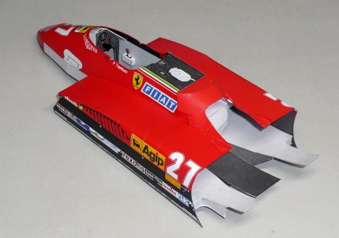 Ferrari 126C2 - Patrick Tambay - GP Německa 1982 Ferrari 126C2 - Patrick Tambay - GP Německa 1982
