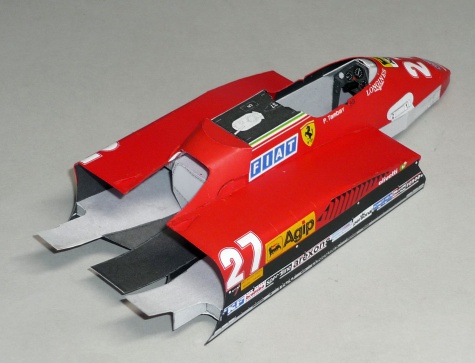 Ferrari 126C2 - Patrick Tambay - GP Německa 1982 Ferrari 126C2 - Patrick Tambay - GP Německa 1982