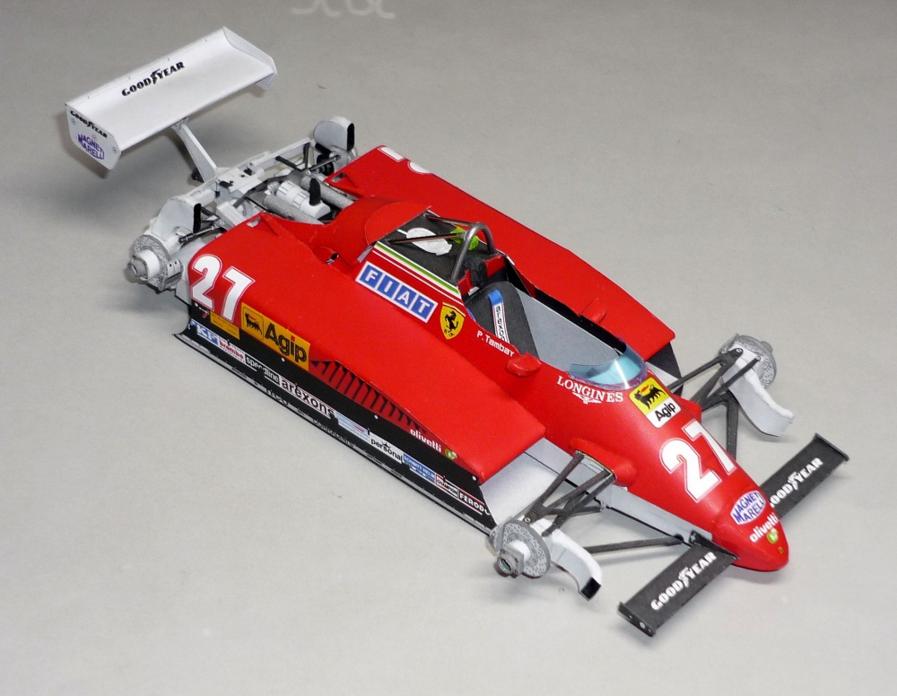 Ferrari 126C2 - Patrick Tambay - GP Německa 1982 (Plná velikost v novém okně) Ferrari 126C2 - Patrick Tambay - GP Německa 1982