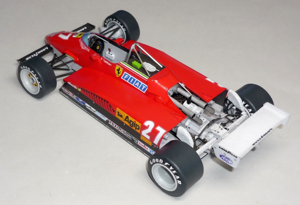 Ferrari 126C2 - Patrick Tambay - GP Německa 1982 (Plná velikost v novém okně) Ferrari 126C2 - Patrick Tambay - GP Německa 1982