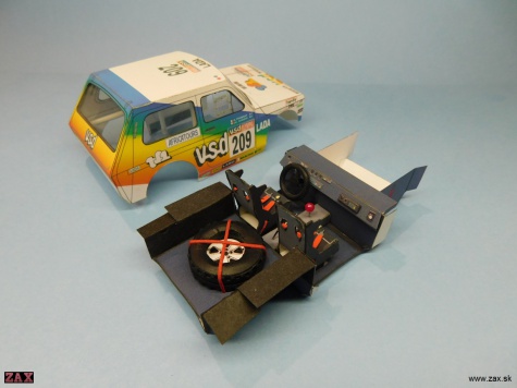 LADA NIVA - DAKAR 1985 /Spidamodels/ 1:32 LADA NIVA - DAKAR 1985 /Spidamodels/ 1:32