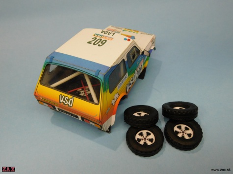 LADA NIVA - DAKAR 1985 /Spidamodels/ 1:32 LADA NIVA - DAKAR 1985 /Spidamodels/ 1:32