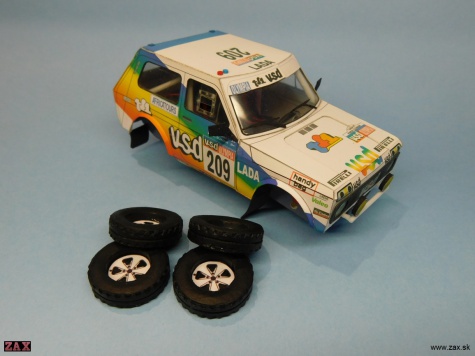 LADA NIVA - DAKAR 1985 /Spidamodels/ 1:32 LADA NIVA - DAKAR 1985 /Spidamodels/ 1:32