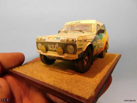 LADA NIVA - DAKAR 1985 /Spidamodels/ 1:32 LADA NIVA - DAKAR 1985 /Spidamodels/ 1:32