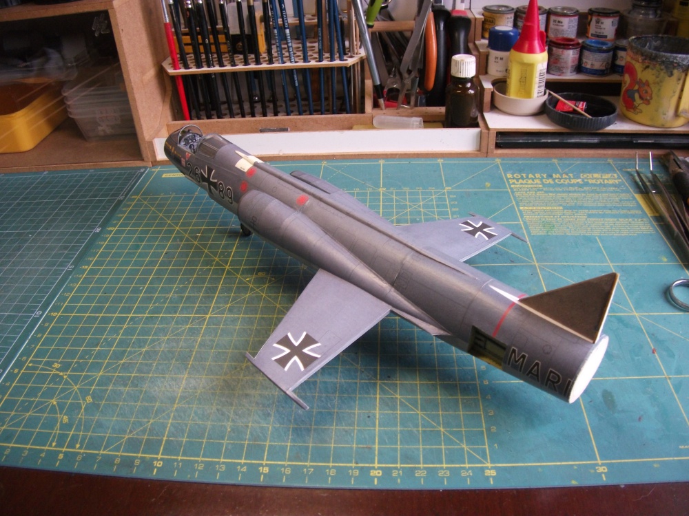 Lockheed F-104 G Starfighter (Plná velikost v novém okně) Lockheed F-104 G Starfighter