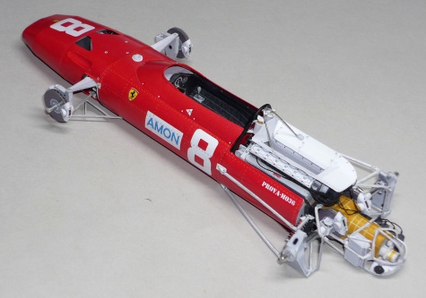 Ferrari 312/67 - Chris Amon - GP V.Británie 1967 Ferrari 312/67 - Chris Amon - GP V.Británie 1967