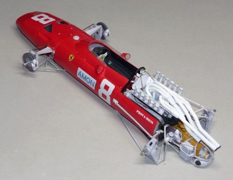 Ferrari 312/67 - Chris Amon - GP V.Británie 1967 Ferrari 312/67 - Chris Amon - GP V.Británie 1967