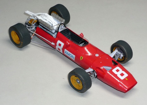 Ferrari 312/67 - Chris Amon - GP V.Británie 1967 Ferrari 312/67 - Chris Amon - GP V.Británie 1967