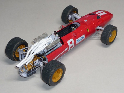 Ferrari 312/67 - Chris Amon - GP V.Británie 1967 Ferrari 312/67 - Chris Amon - GP V.Británie 1967