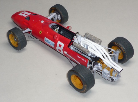Ferrari 312/67 - Chris Amon - GP V.Británie 1967 Ferrari 312/67 - Chris Amon - GP V.Británie 1967