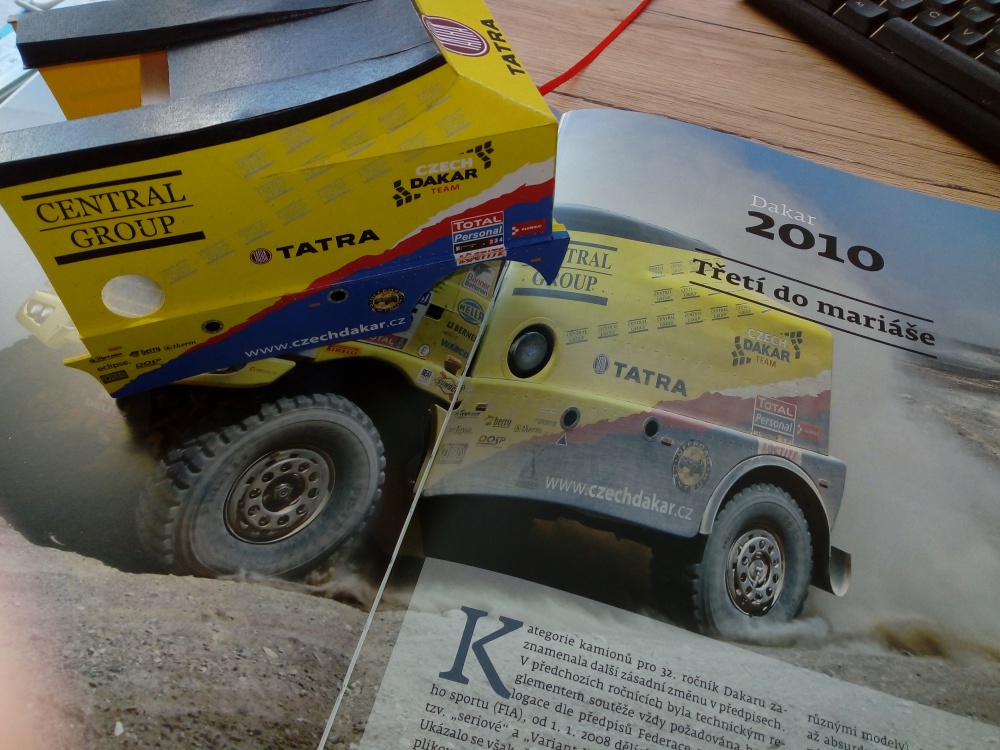 TATRA 815 2Z0R45 - Martin Kolomý - Dakar 2010 (Plná velikost v novém okně) TATRA 815 2Z0R45 - Martin Kolomý - Dakar 2010