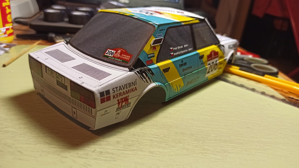 koda 130LR Dakar 2021/ M. Antonicky + recolor a úpravy (Plná velikost v novém okně) koda 130LR Dakar 2021/ M. Antonicky + recolor a úpravy