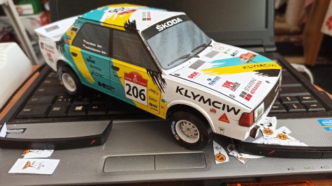 �koda 130LR Dakar 2021/ M. Antonicky + recolor a �pravy