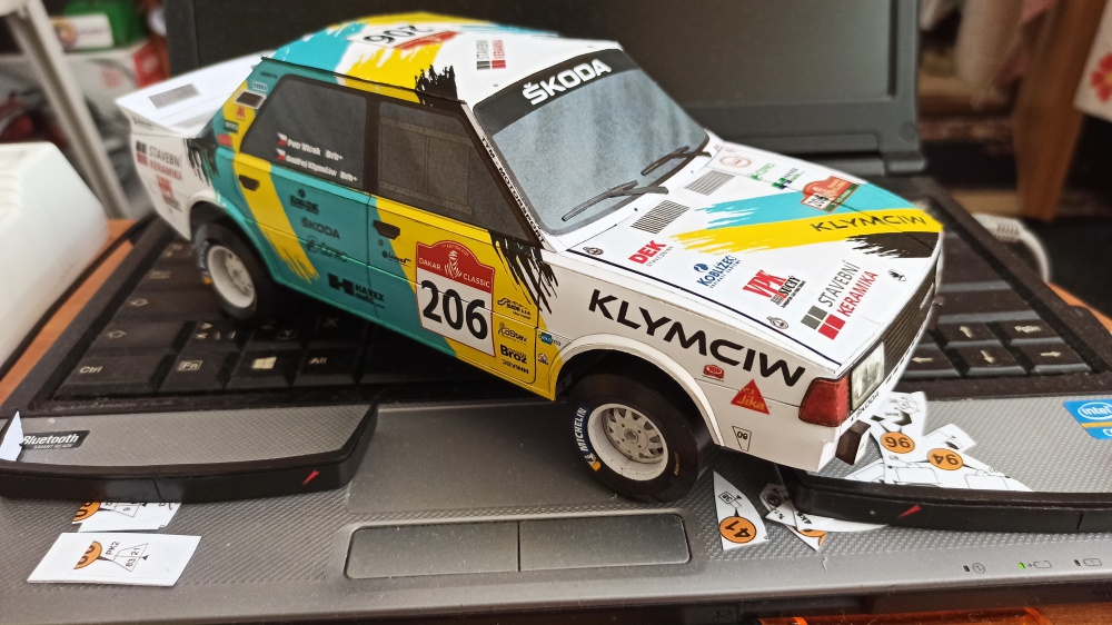Škoda 130LR Dakar 2021/ M. Antonicky + recolor a úpravy (Plná velikost v novém okně) Škoda 130LR Dakar 2021/ M. Antonicky + recolor a úpravy