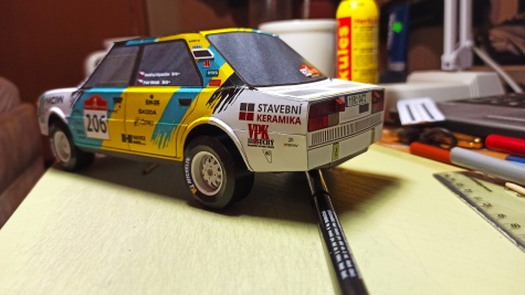 �koda 130LR Dakar 2021/ M. Antonicky + recolor a �pravy