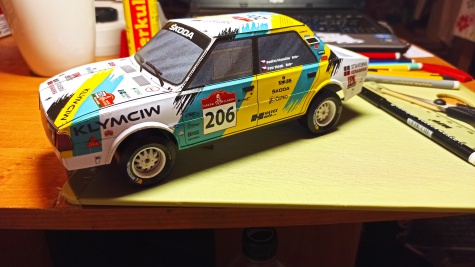 �koda 130LR Dakar 2021/ M. Antonicky + recolor a �pravy