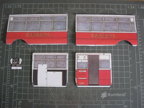 Londýnský patrový autobus K-AEC Londýnský patrový autobus K-AEC