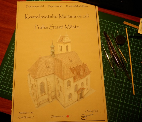 kostel sv. Martina ve zdi 1:150 (Praha) Ondřej Hejl kostel sv. Martina ve zdi 1:150 (Praha) Ondřej Hejl