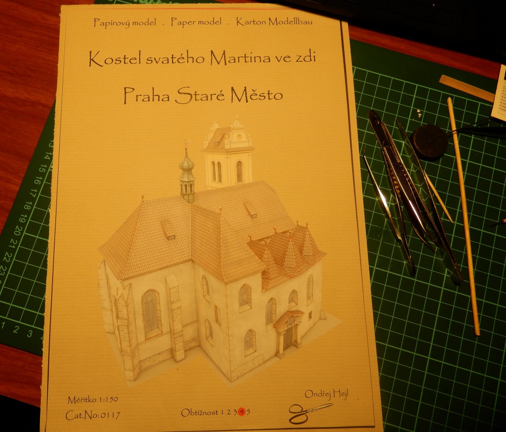 kostel sv. Martina ve zdi 1:150 (Praha) Ondřej Hejl (Plná velikost v novém okně) kostel sv. Martina ve zdi 1:150 (Praha) Ondřej Hejl