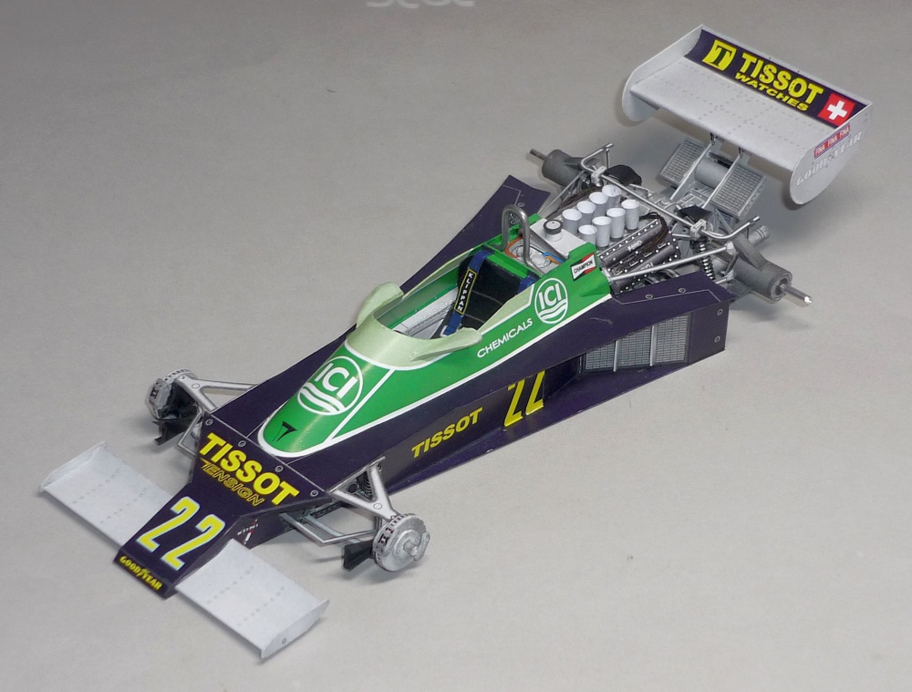 Ensign N177 - Derek Daly - GP Nizozemí 1978 (Plná velikost v novém okně) Ensign N177 - Derek Daly - GP Nizozemí 1978