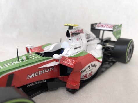 Force India VJM02, Giancarlo Fisichella, 2009