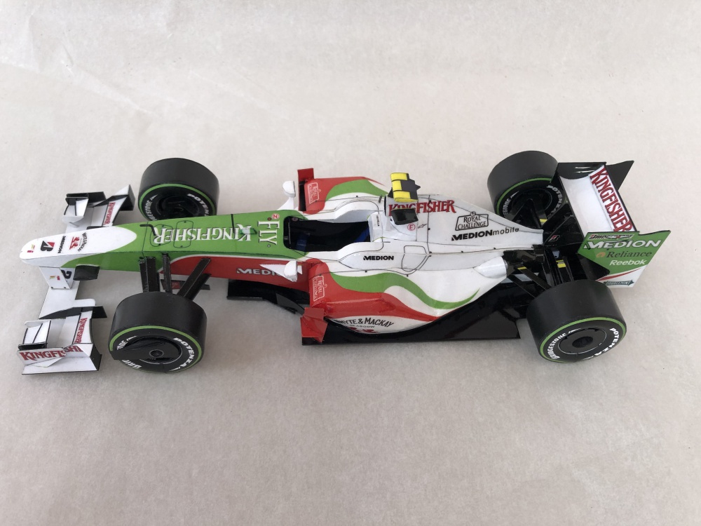 Force India VJM02, Giancarlo Fisichella, 2009 (Plná velikost v novém okně) Force India VJM02, Giancarlo Fisichella, 2009