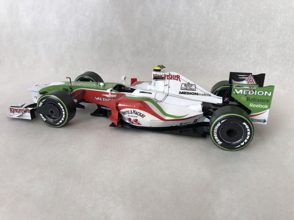 Force India VJM02, Giancarlo Fisichella, 2009 (Plná velikost v novém okně) Force India VJM02, Giancarlo Fisichella, 2009