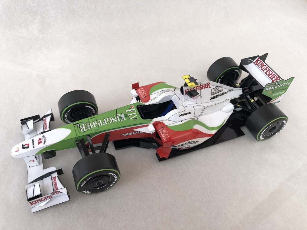 Force India VJM02, Giancarlo Fisichella, 2009