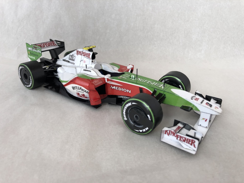 Force India VJM02, Giancarlo Fisichella, 2009 (Plná velikost v novém okně) Force India VJM02, Giancarlo Fisichella, 2009