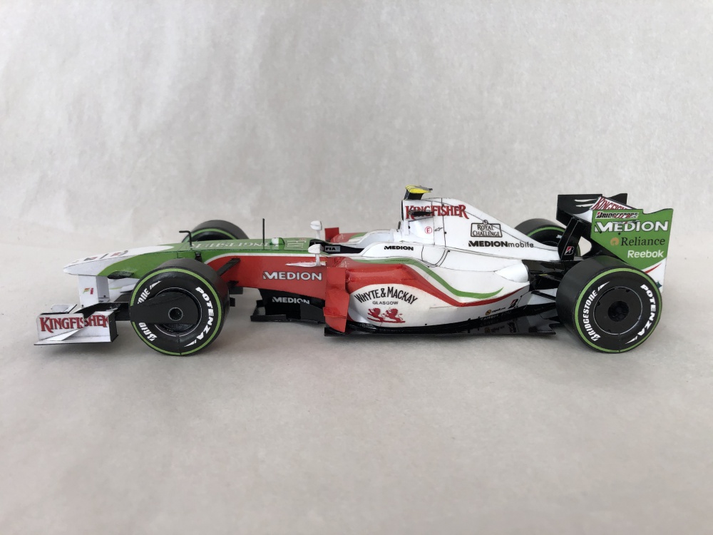 Force India VJM02, Giancarlo Fisichella, 2009 (Plná velikost v novém okně) Force India VJM02, Giancarlo Fisichella, 2009
