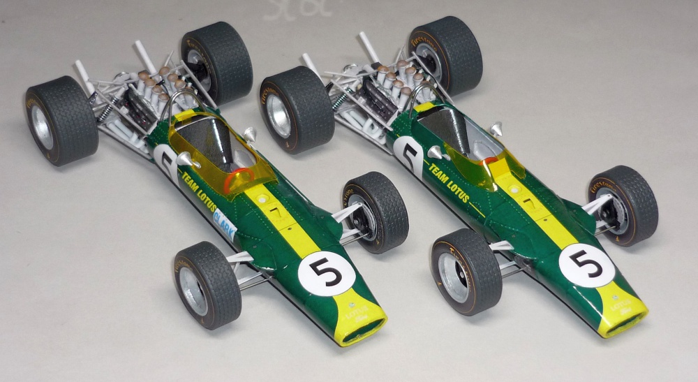 Lotus 49 - Jim Clark - GP Nizozemí a GP V.Británie 1967 (Plná velikost v novém okně) Lotus 49 - Jim Clark - GP Nizozemí a GP V.Británie 1967