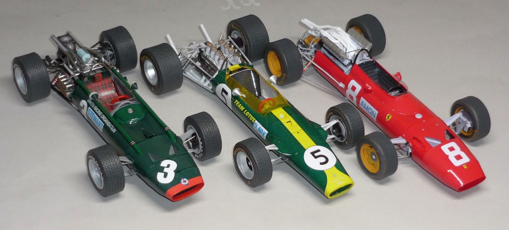 Lotus 49 - Jim Clark - GP Nizozemí a GP V.Británie 1967 (Plná velikost v novém okně) Lotus 49 - Jim Clark - GP Nizozemí a GP V.Británie 1967