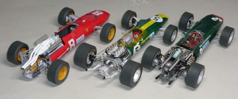 Lotus 49 - Jim Clark - GP Nizozemí a GP V.Británie 1967 Lotus 49 - Jim Clark - GP Nizozemí a GP V.Británie 1967