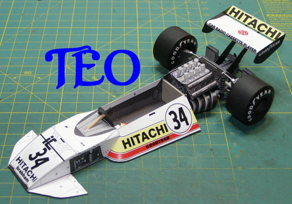 Brabham BT 42 Teddy Pilette VC Belgie 1974