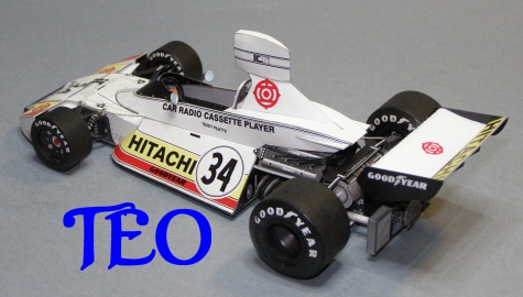 Brabham BT 42 Teddy Pilette VC Belgie 1974