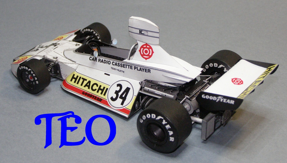 Brabham BT 42 Teddy Pilette VC Belgie 1974 (Plná velikost v novém okně) Brabham BT 42 Teddy Pilette VC Belgie 1974