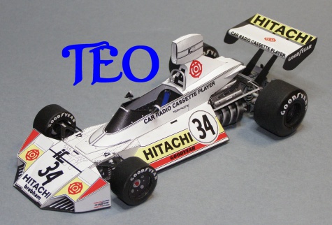 Brabham BT 42 Teddy Pilette VC Belgie 1974