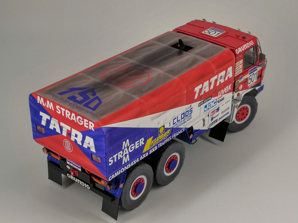 Tatra 815 6x6 - Dakar 1990 (Plná velikost v novém okně) Tatra 815 6x6 - Dakar 1990