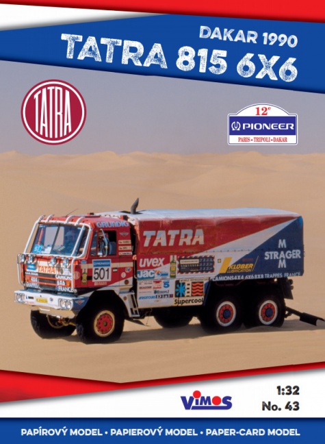 Tatra 815 6x6 - Dakar 1990