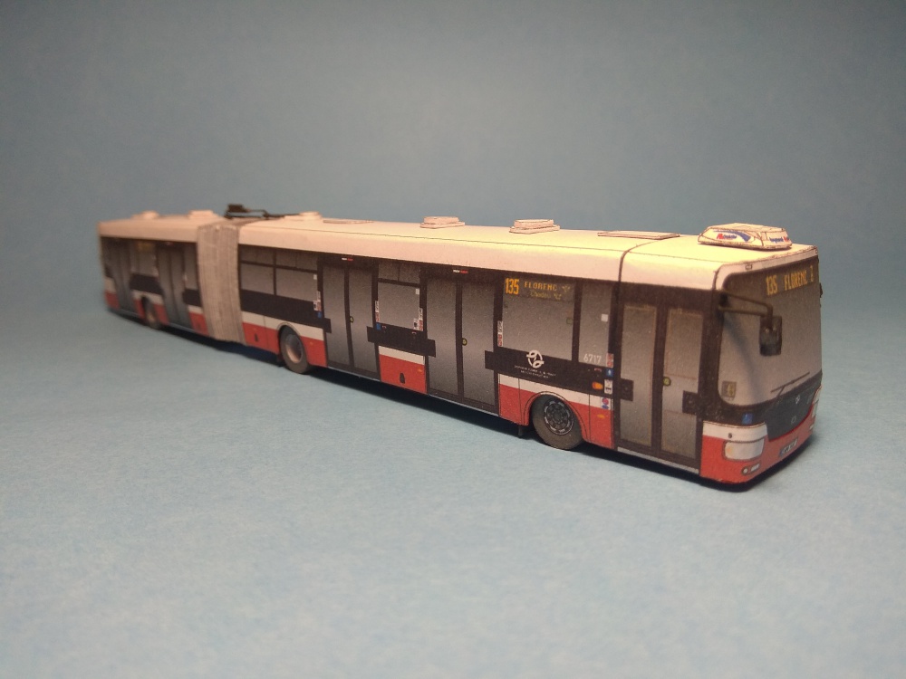 SOR NB 18 - DP Praha (Plná velikost v novém okně) SOR NB 18 - DP Praha